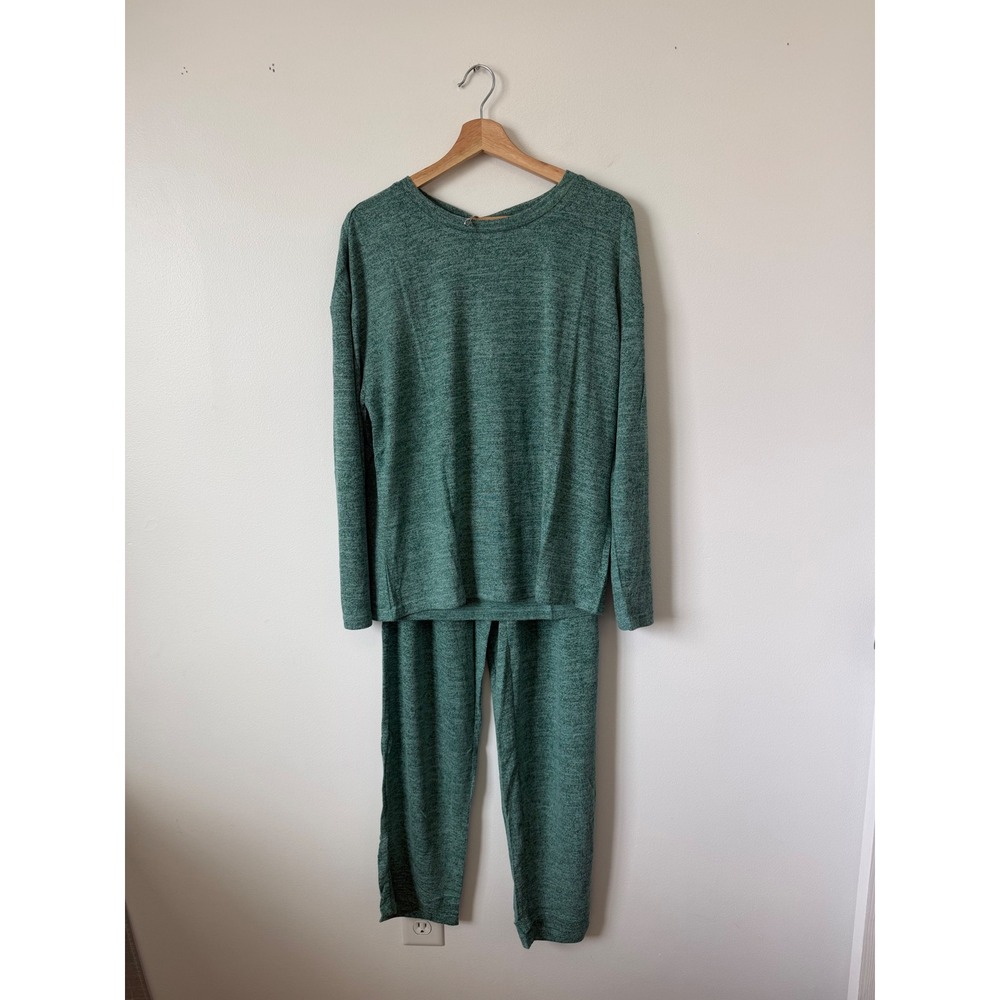 Ekouaer Women's Long Sleeve Pajama Set – Green – Size Medium – NWT - Picture 2 of 6